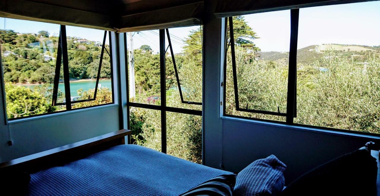 אוקלנד Shelly Beach Studio, Waiheke Island מראה חיצוני תמונה